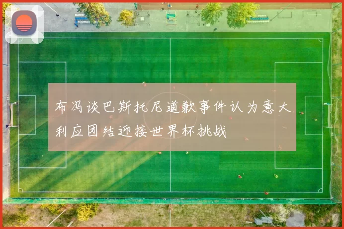布冯谈巴斯托尼道歉事件认为意大利应团结迎接世界杯挑战